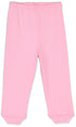 Skills Unisex Plain Elastic Cuffs Pants - Rose, 24 Months