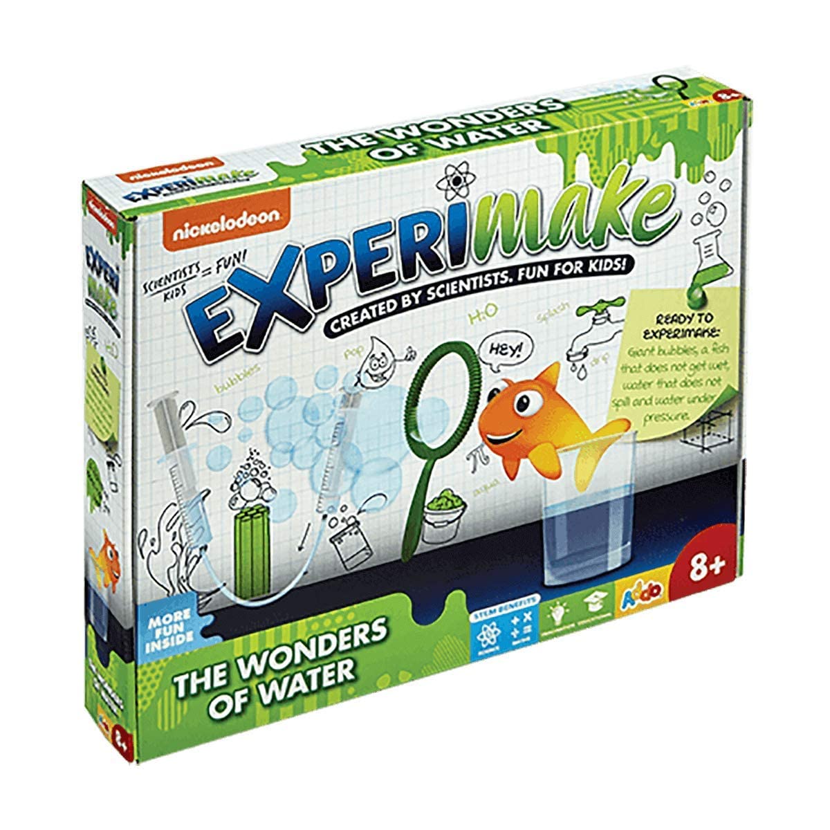Addo experimake the wonders of water science set, 21 pieces - multi color - Safqqa Egypt