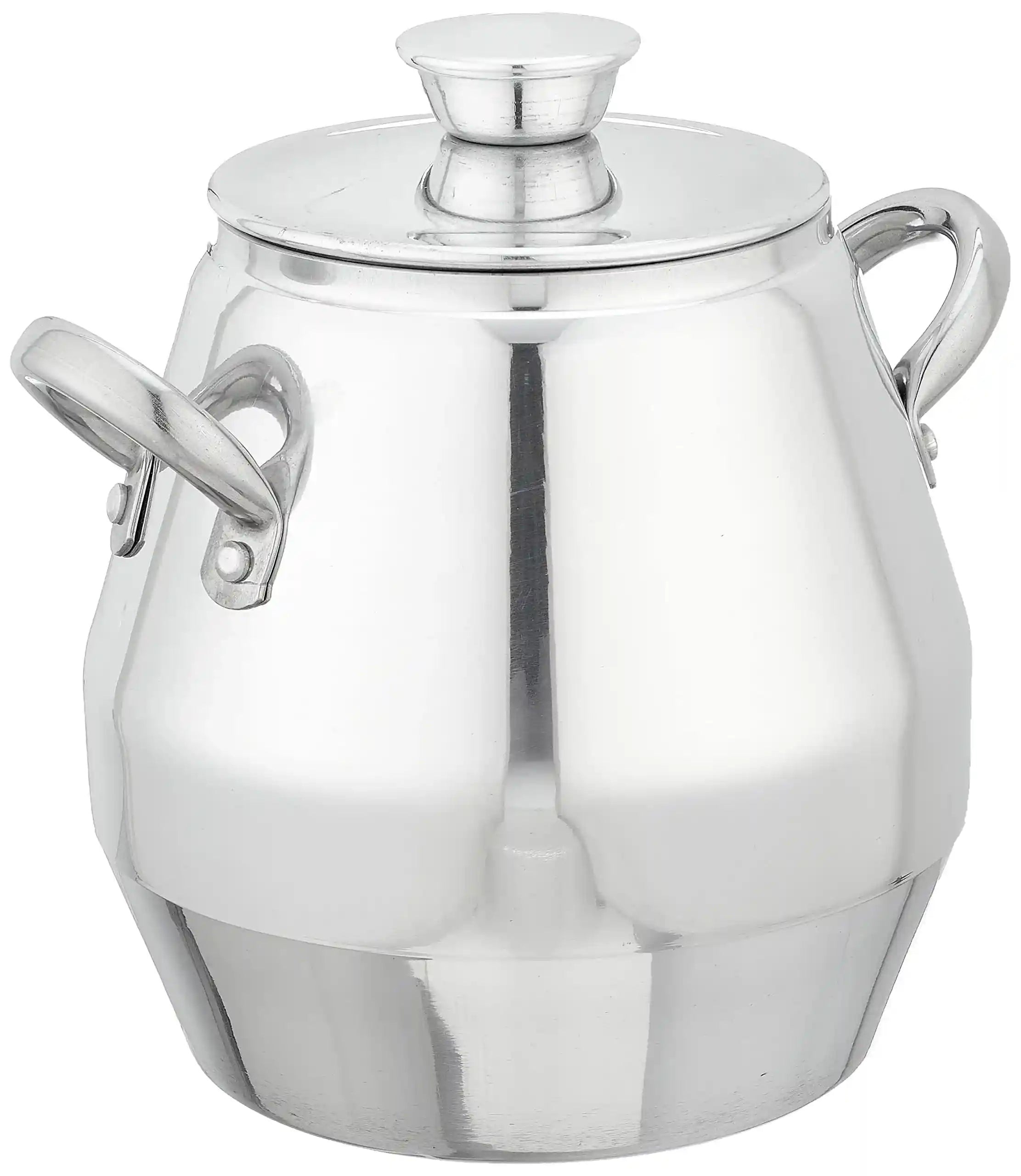 El Dahan beans cooking pot 18/10 with s.s. handle - 2 cm - Safqqa Egypt