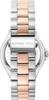 Michael Kors Lennox Three-Hand Stainless Steel Watch, Rose/Silver, One Size, MK6989 - Lennox Three Hand Stainless Steel Watch, womens