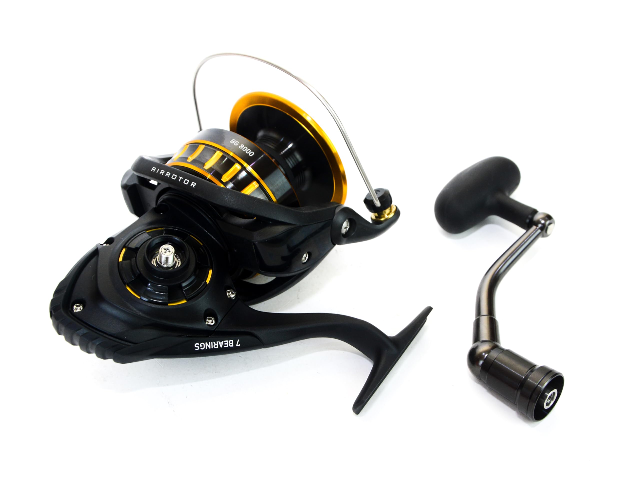 Daiwa 8000 Spinning Fishing Reel – Heavy Duty High Performance Reel for Saltwater & Freshwater