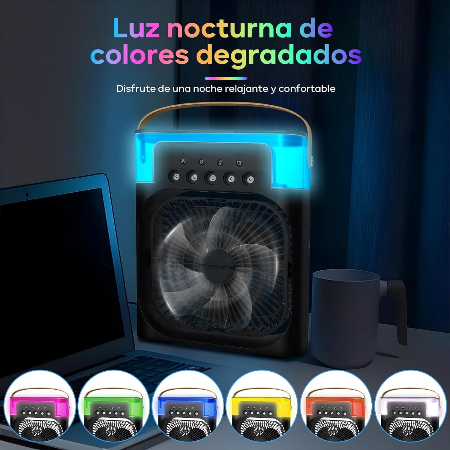 XIESHIWEN Air Conditioner Fan, ‎Multi Color