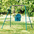 Plum 2-in-1 metal swing set with adjustable height and interchangeable seats, 50 kg weight capacity