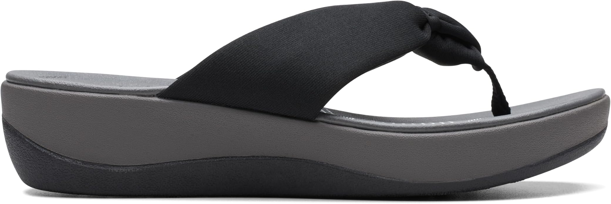 Clarks Women Slippers Black Grey Comfortable Casual Everyday Wear – Safqqa Egypt