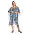 Jamila Women Self Pattern Round Collar Cover Up
