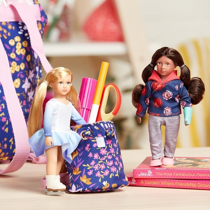 Ice Skating Doll from Our Generation with Storybook – 6 Inch