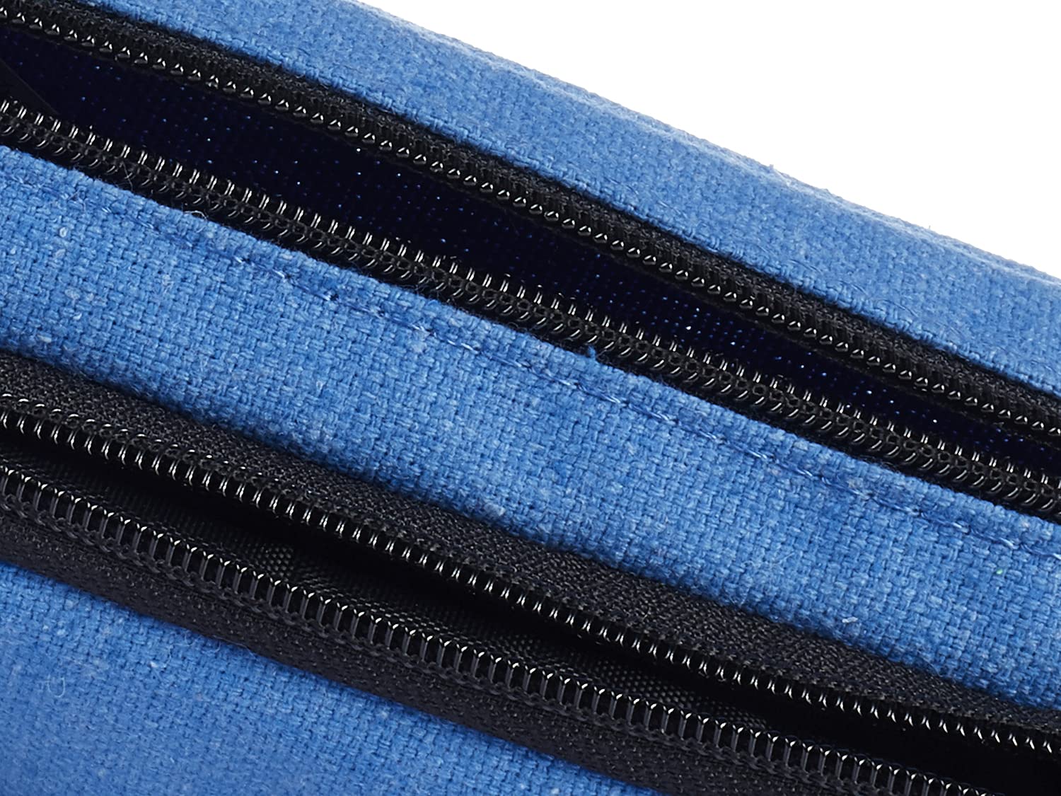 مقلمة قماش كالمليج بسحاب – 20 × 10 × 5 سم