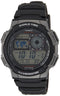 Casio Men's Dial Silicone Band Watch -Model AE-1000W-1B