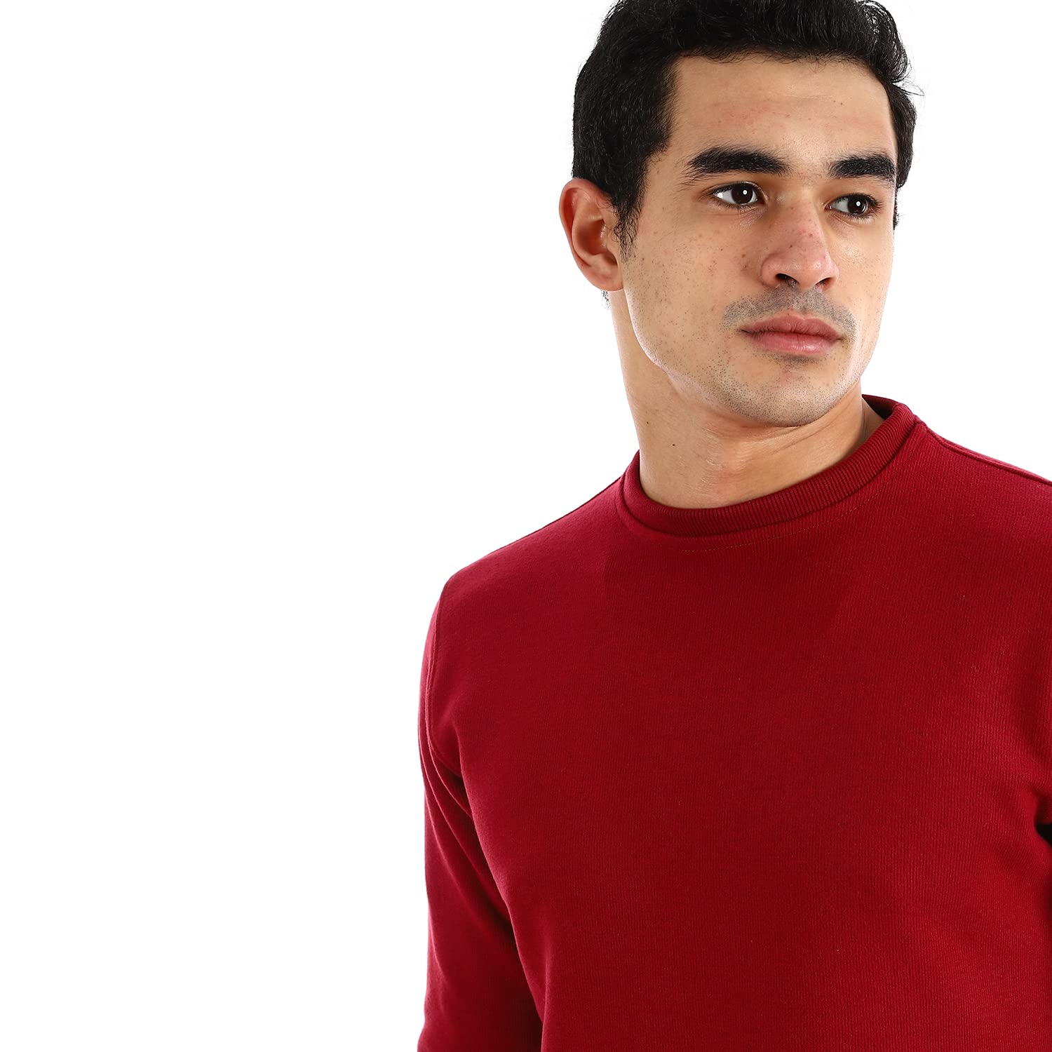 Andora Basic V-neck Solid Sweatshirt For Men,Soft and warm fabric for all-day comfort.