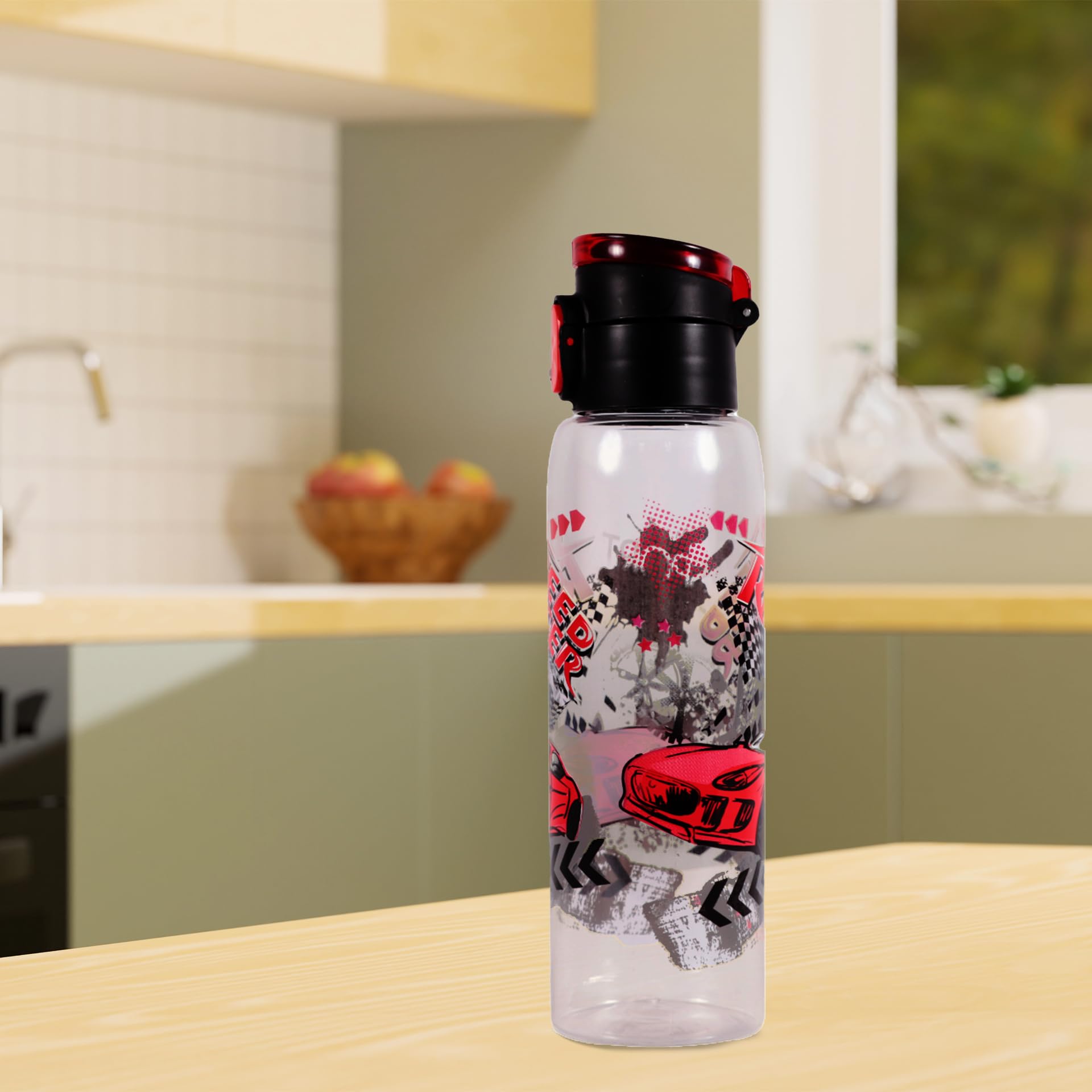 Herevin Water Bottle with Hanger – 500ml, Leak-Proof, BPA-Free