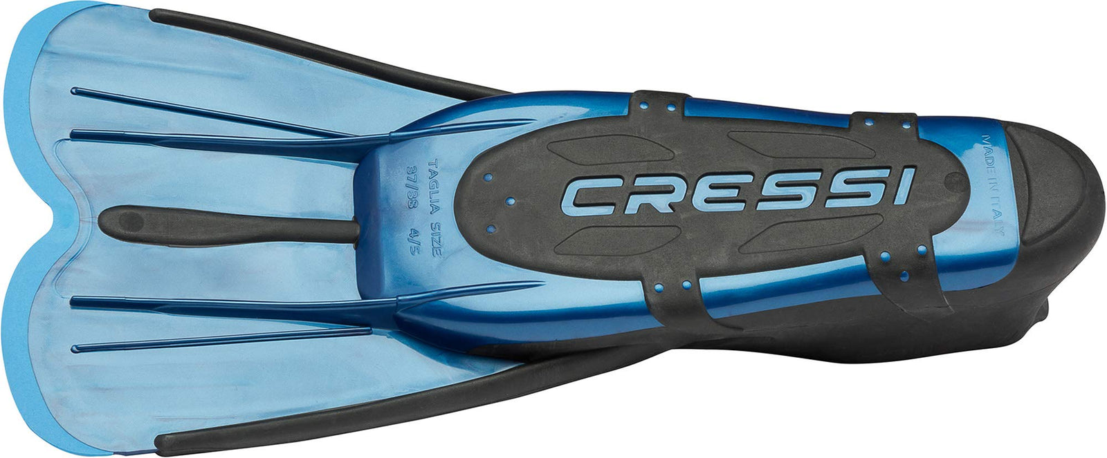 AGUA SHORT FINS BLUE 41/42 (7/8)