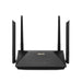اسس راوتر RT-AX52 (AX1800) ثنائي النطاق واي فاي 6 قابل للتمديد، حماية فورية، تحكم ابوي، VPN مدمج، متوافق مع ايه اي ميش، للالعاب والبث، 