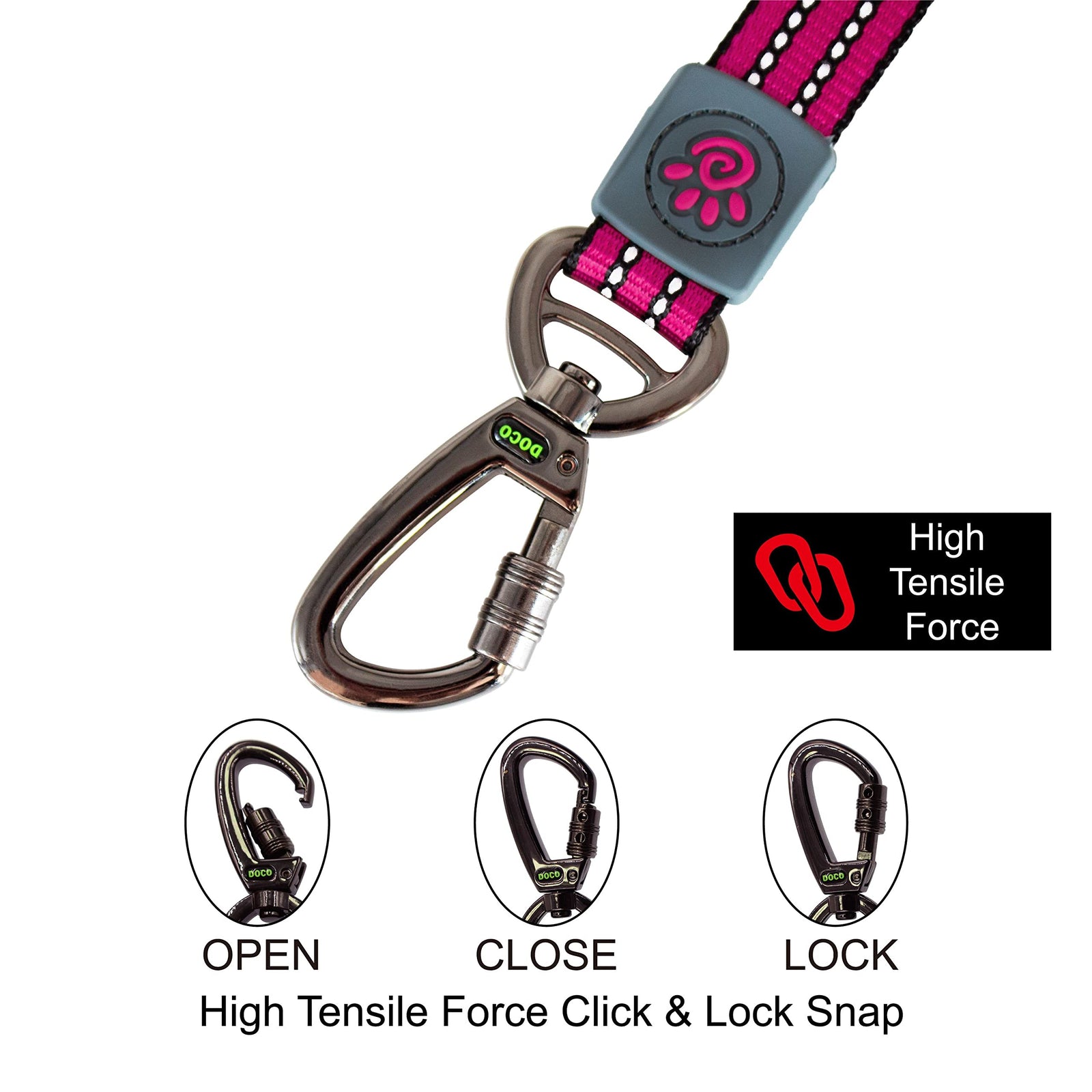 Doco Vario Dog Leash – 6Ft