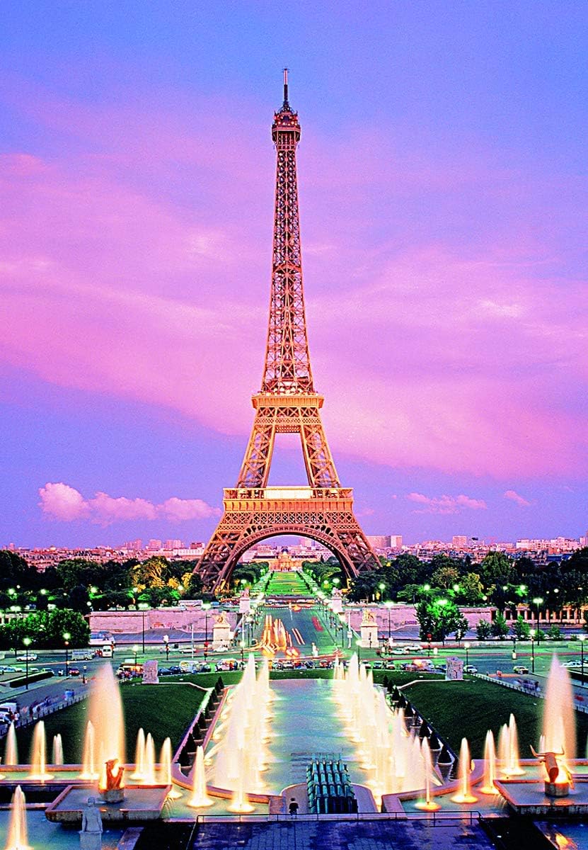 Tomax Eiffel Tower Paris France Puzzle Lum