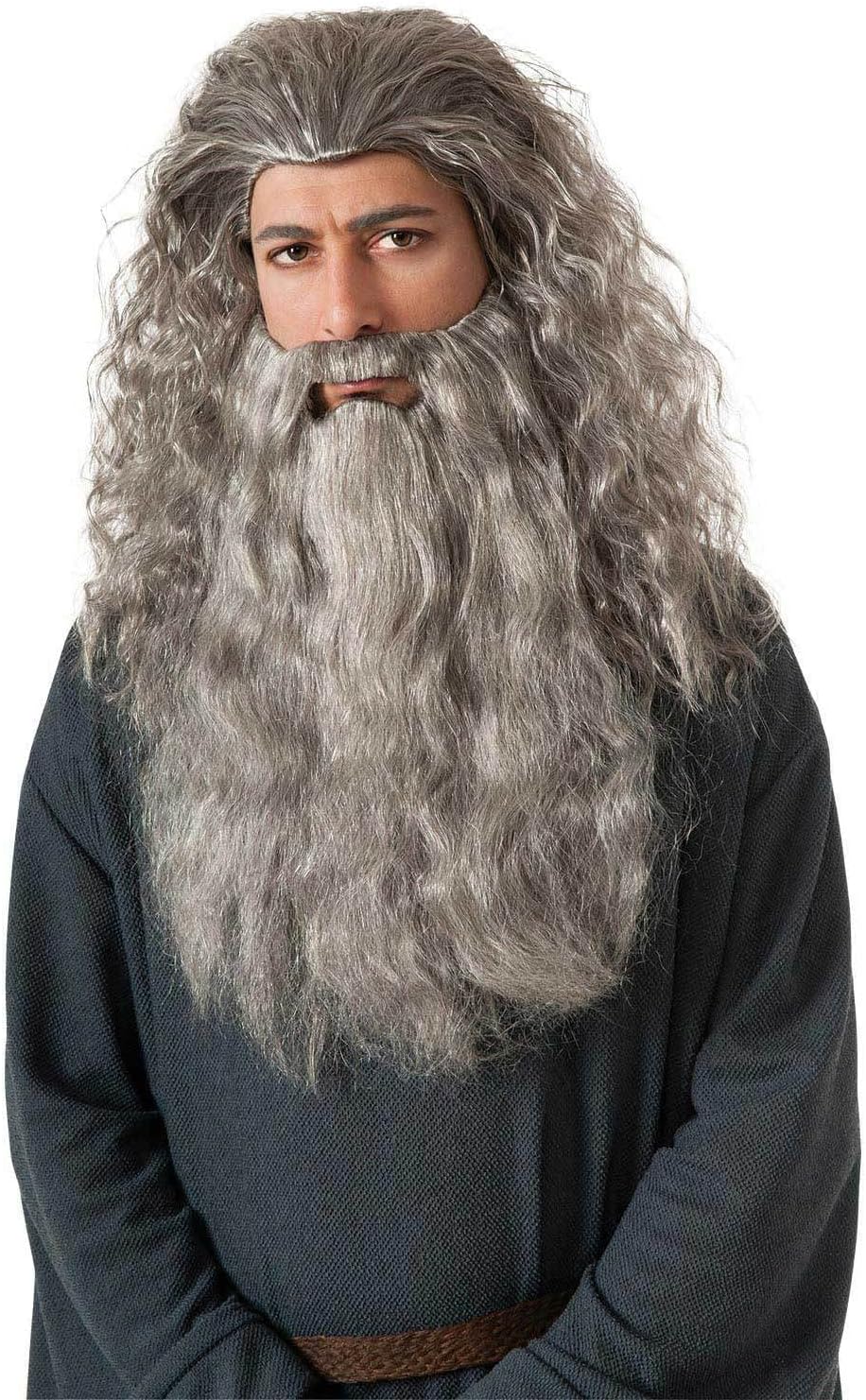 Rubies The Hobbit Gandalf Beard Costume Wig Kit-, Gandalf, One size