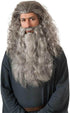 Rubies The Hobbit Gandalf Beard Costume Wig Kit-, Gandalf, One size