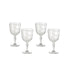 Omada Design Set of 4 Acrylic Glasses for Water and Wine