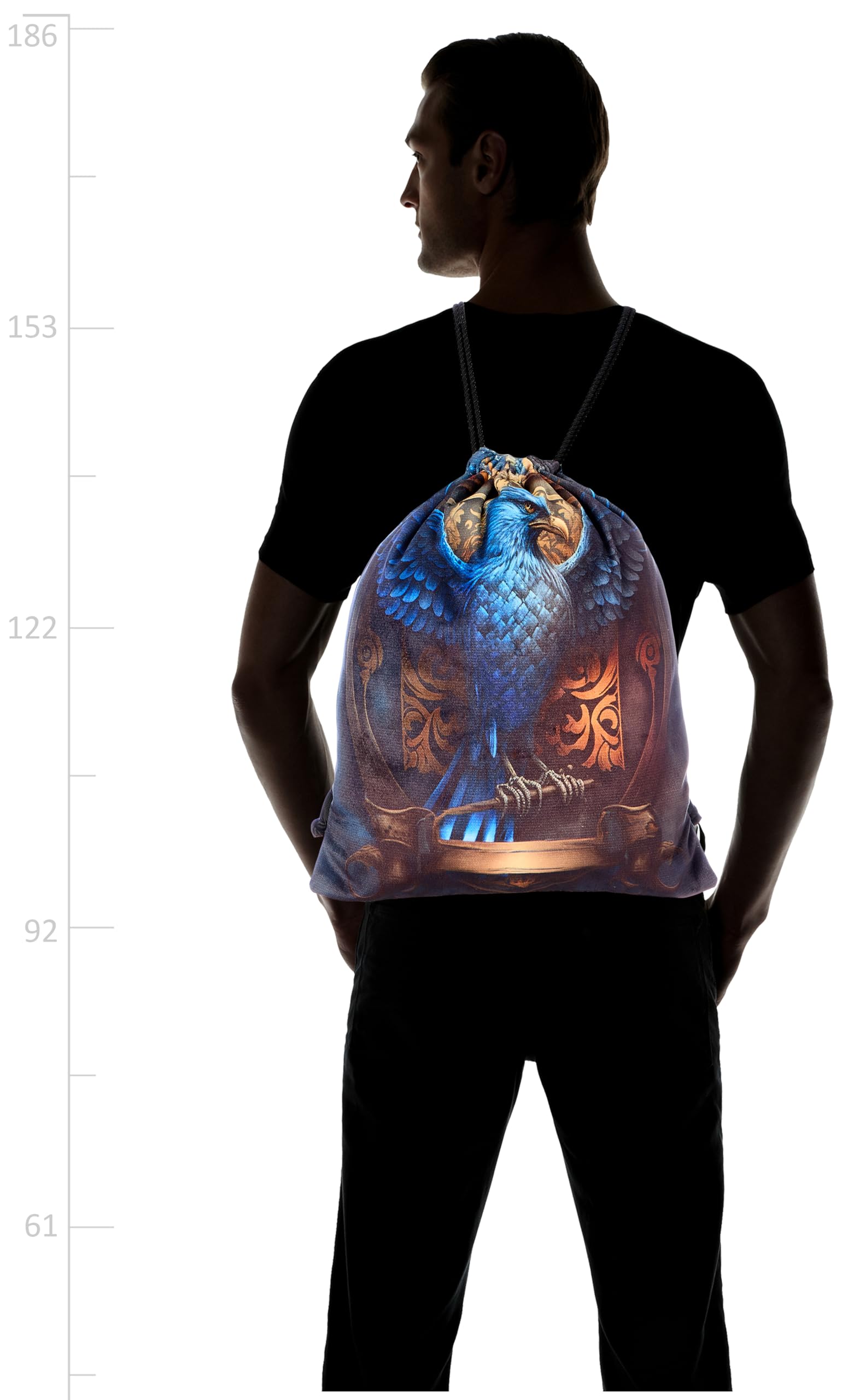 TAT DRAWSTRING BAG - 663, MultiColor, Large