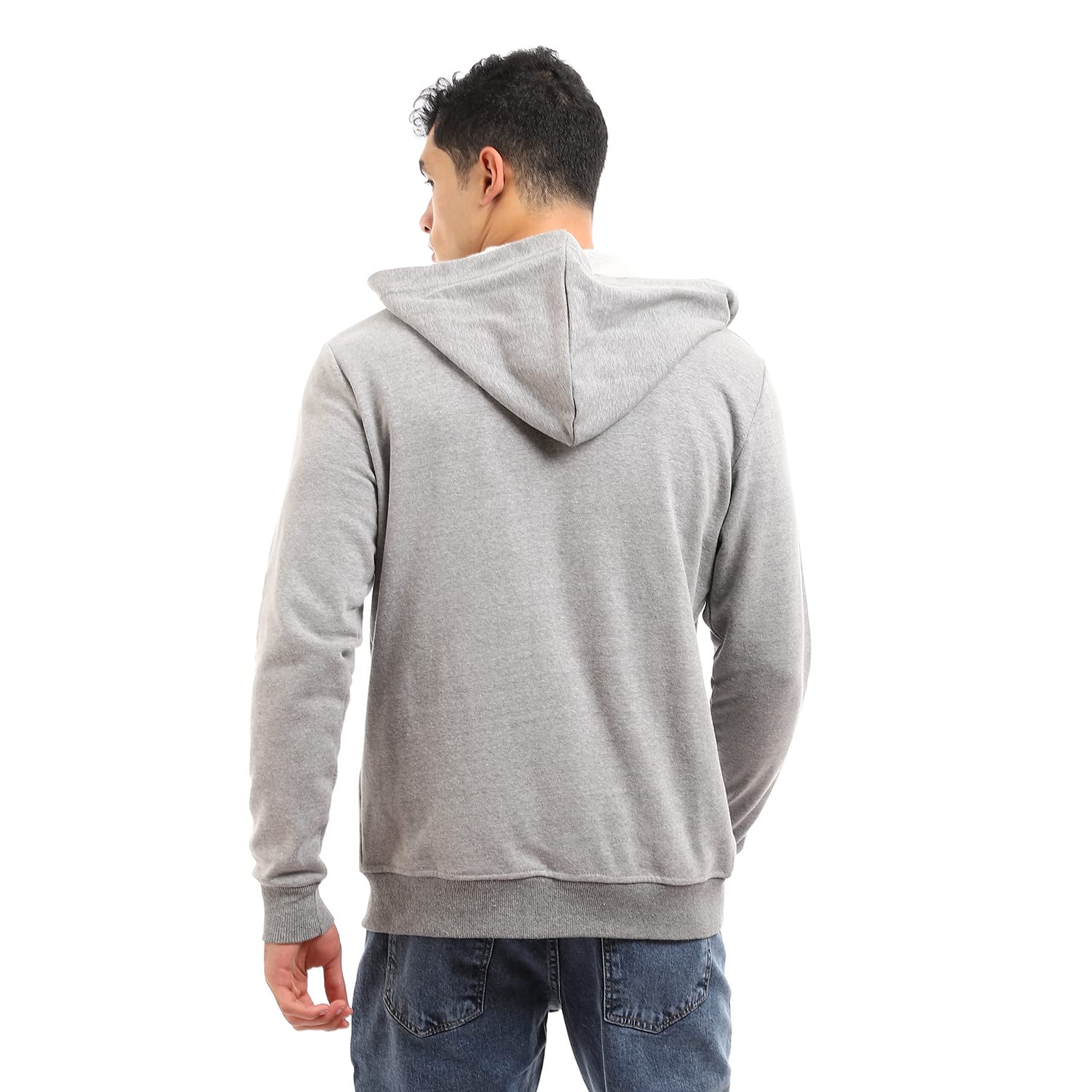 Off Cliff Long Sleeves Zipper Jacket For Men,Lightweight yet cozy, perfect for casual outings or outdoor activities.