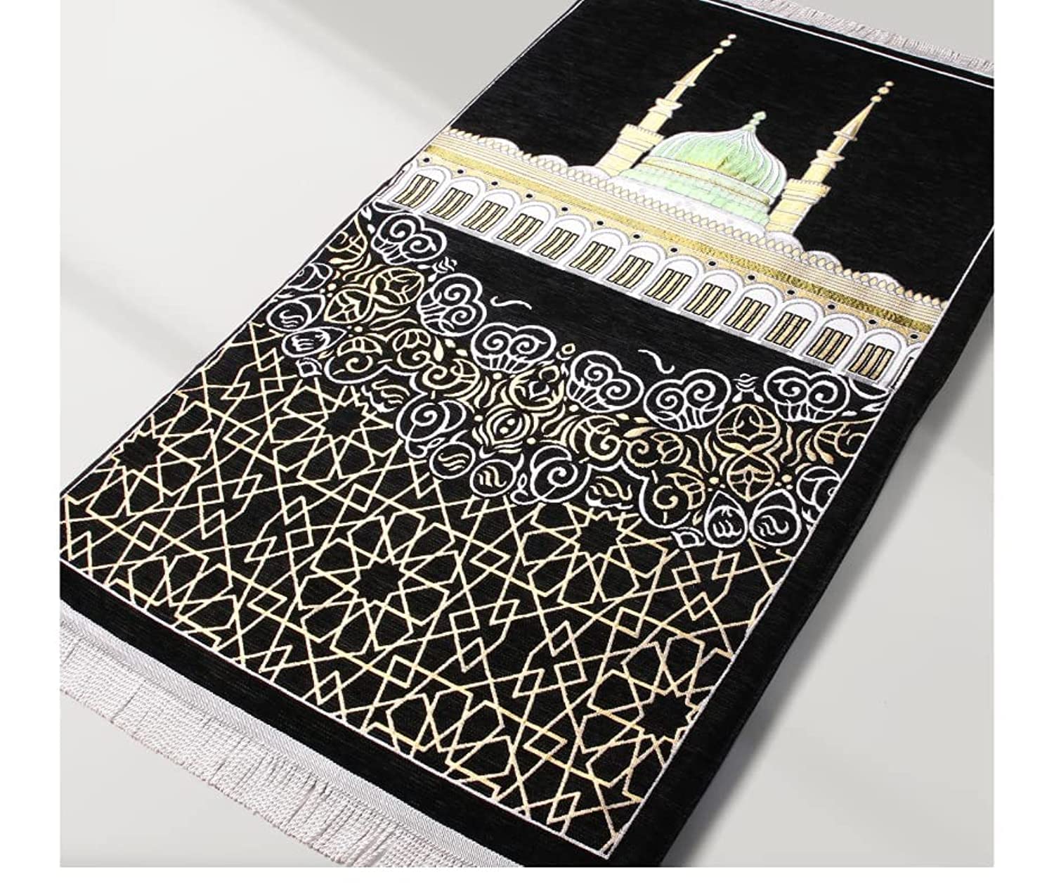 سجادة صلاة بتصميم الكعبة مع اسفنج