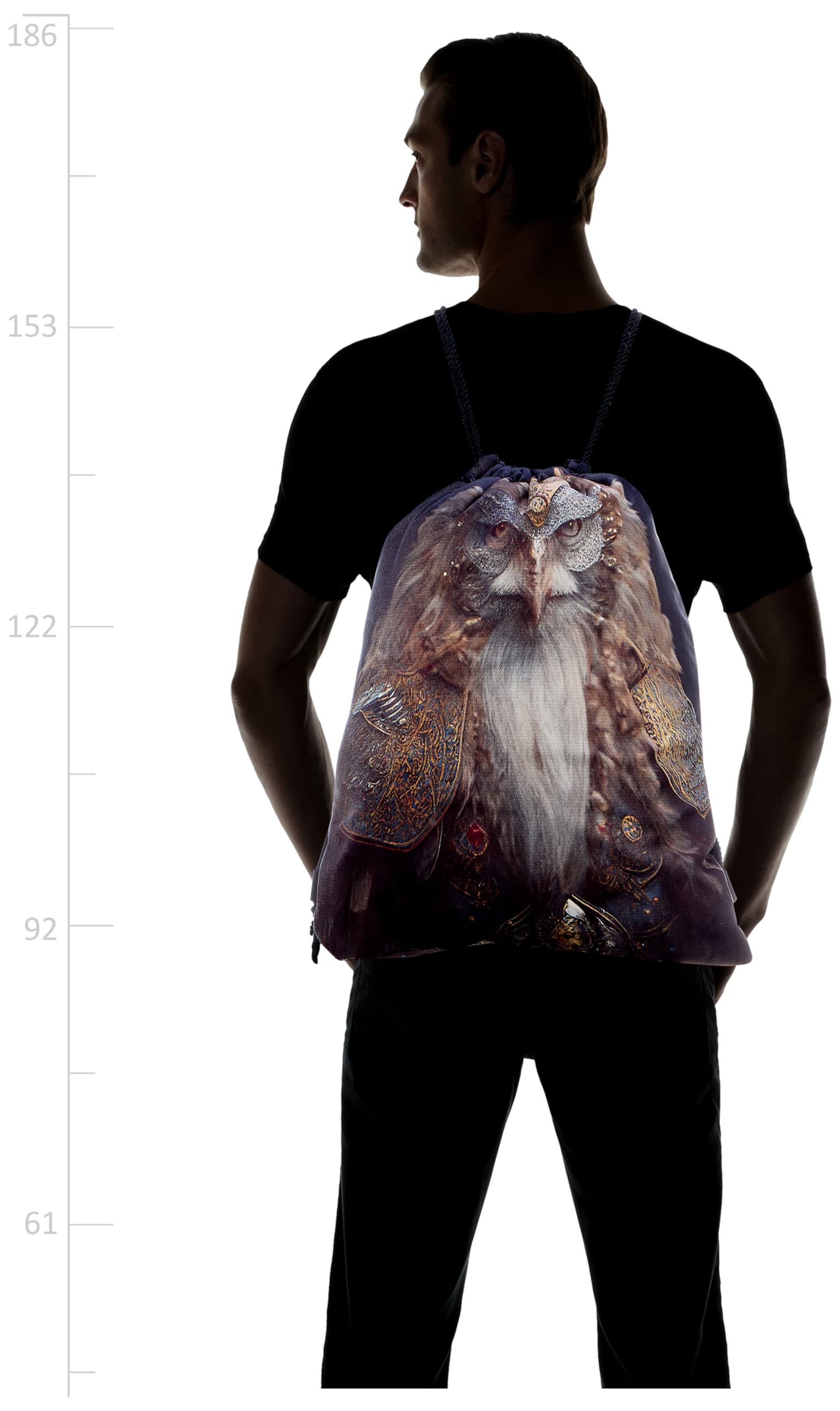 TAT DRAWSTRING BAG - 868, MultiColor, Large