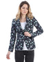 Chica Floral One-Button Fitted Blazer for Women - Safqqa Egypt