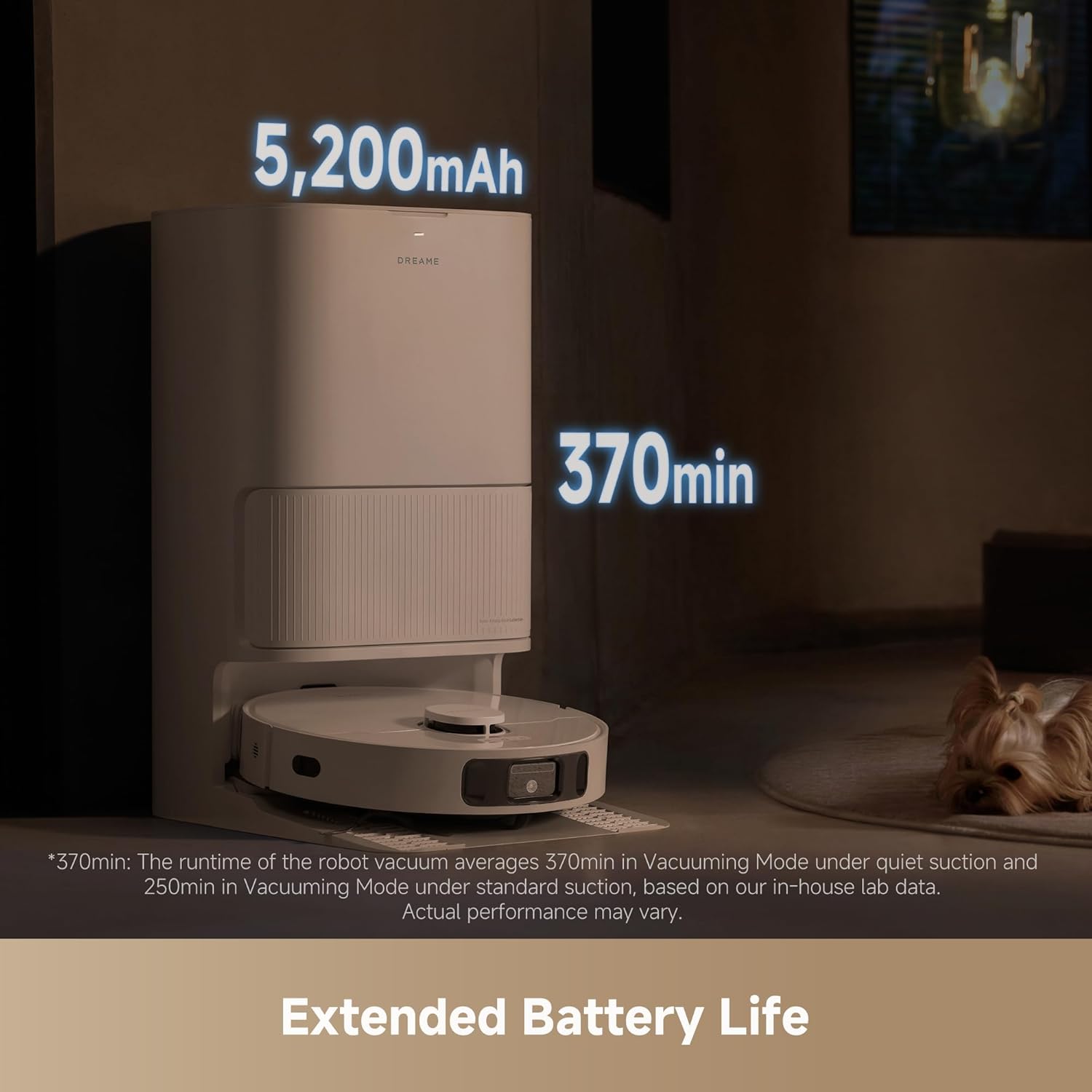Dreame D20 Ultra Robot Vacuum & Mop 13000Pa Self-Cleaning Auto-Empty White – Safqqa Egypt