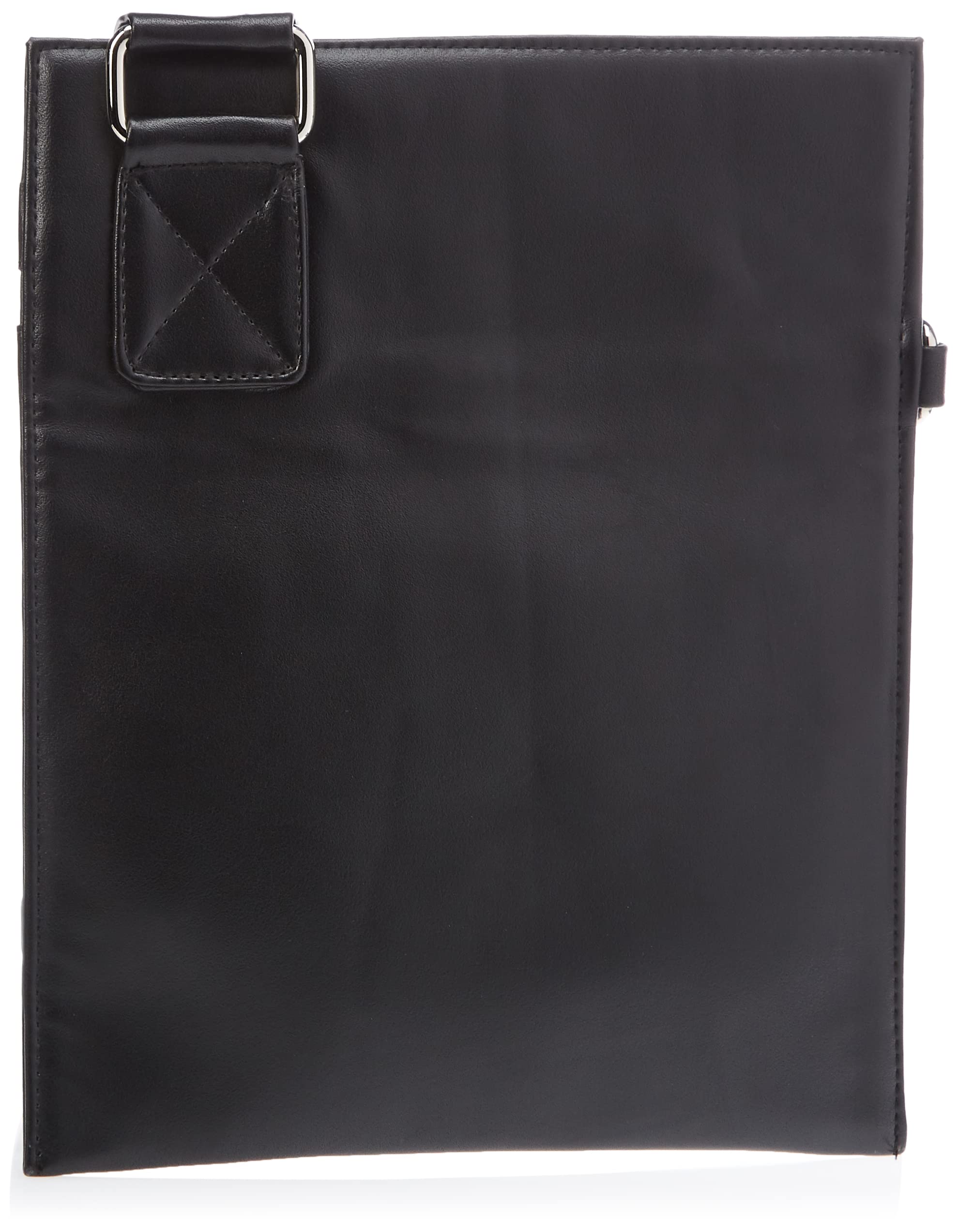 EDITORA 34  By Amr Diab Men Crossbody With Small Logo And Zipper Bag, Black, One Size