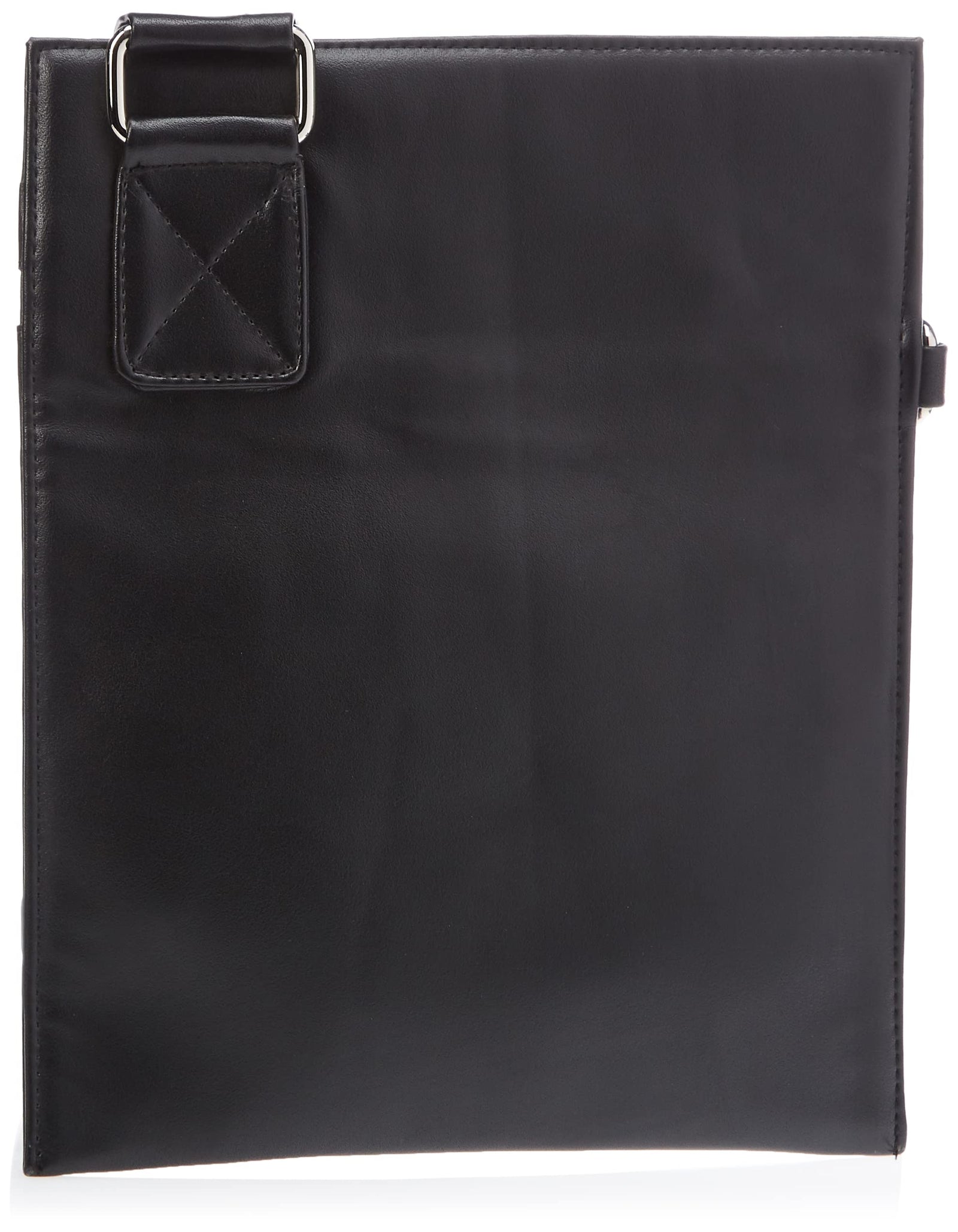 EDITORA 34  By Amr Diab Men Crossbody With Small Logo And Zipper Bag, Black, One Size