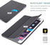 ProCase iPad Air 2 2014 Ultra Slim Lightweight Stand Case Grey Frosted Back