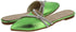 Sway Slippers For Womens Lime Green Soft cushioned footbed for daily comfort