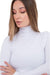 CARINA Womens Long Sleeves High-Neck Solid Undershirt