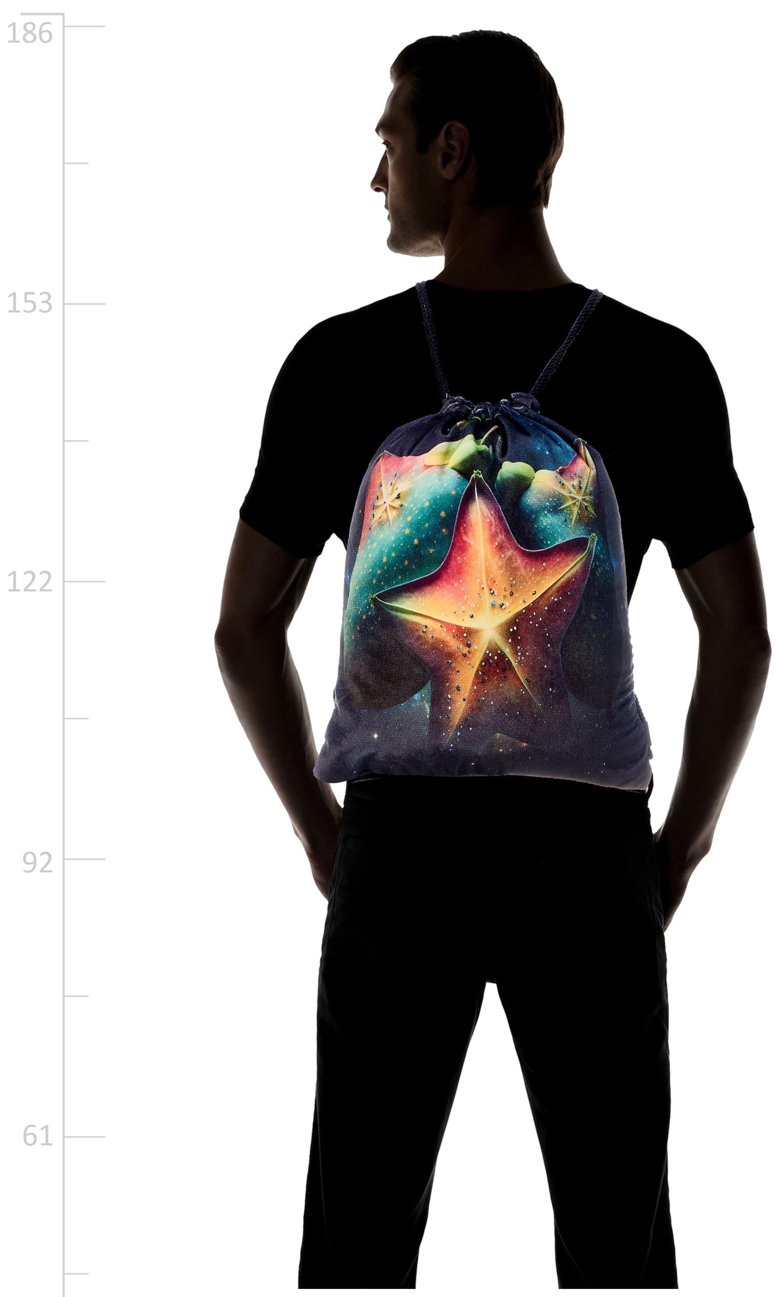 شنطة برباط للاطفال من تات، مقاس L، متعددة الالوان، موديل 676