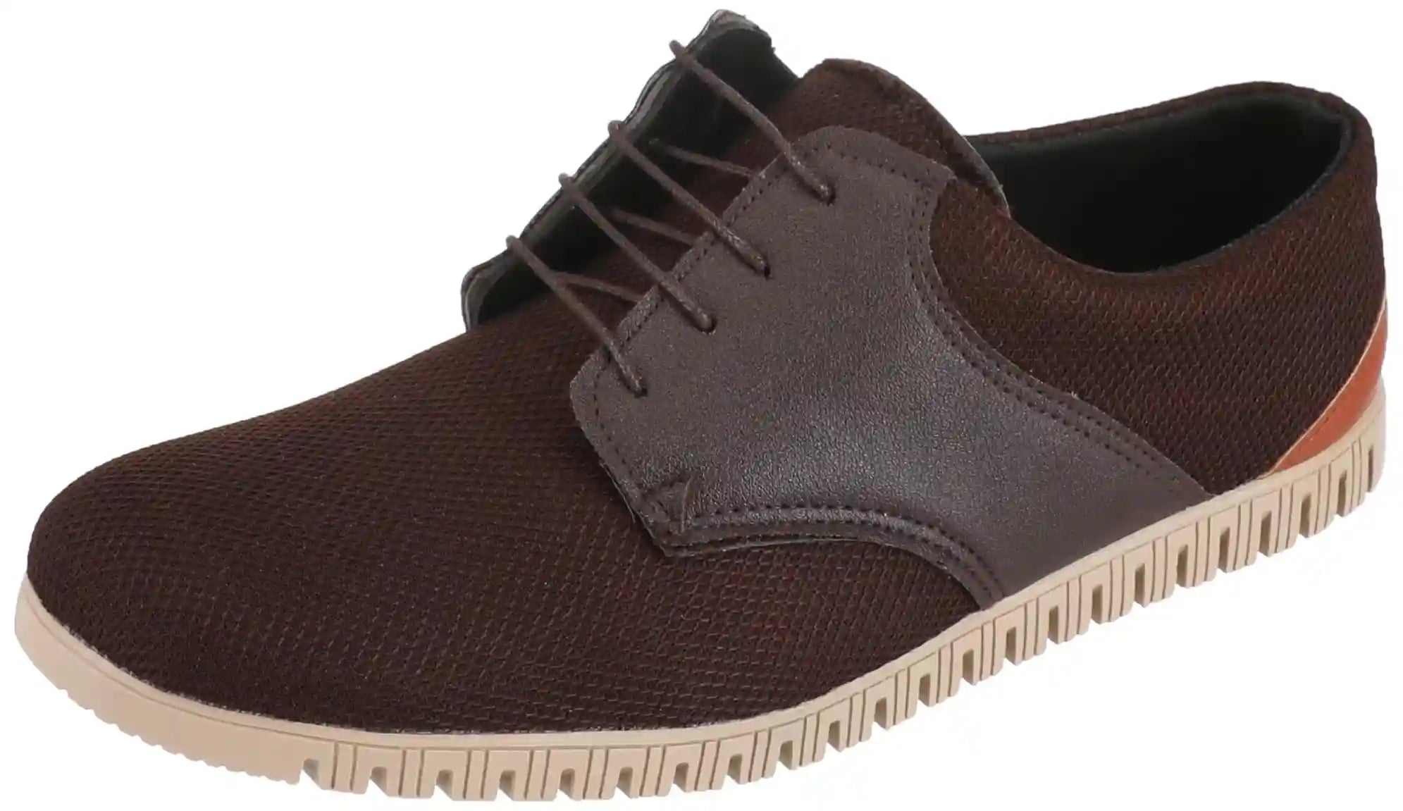 OX mens OX Faux Leather Lace-Up Sneakers For Men Loafer - Safqqa Egypt