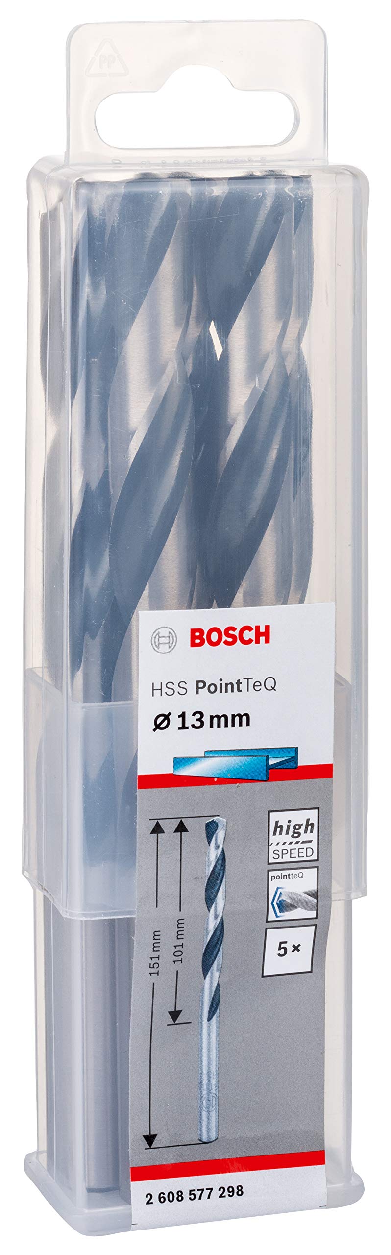 Bosch HSS PointTeQ Drill Bit – 13.0 mm