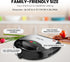 Nikai 3-in-1 Sandwich Maker 750W Non-Stick Plates NGT323D