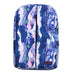 Elite fabric backpack with zipper pocket and flowers design for laptop - multi color - Safqqa Egypt