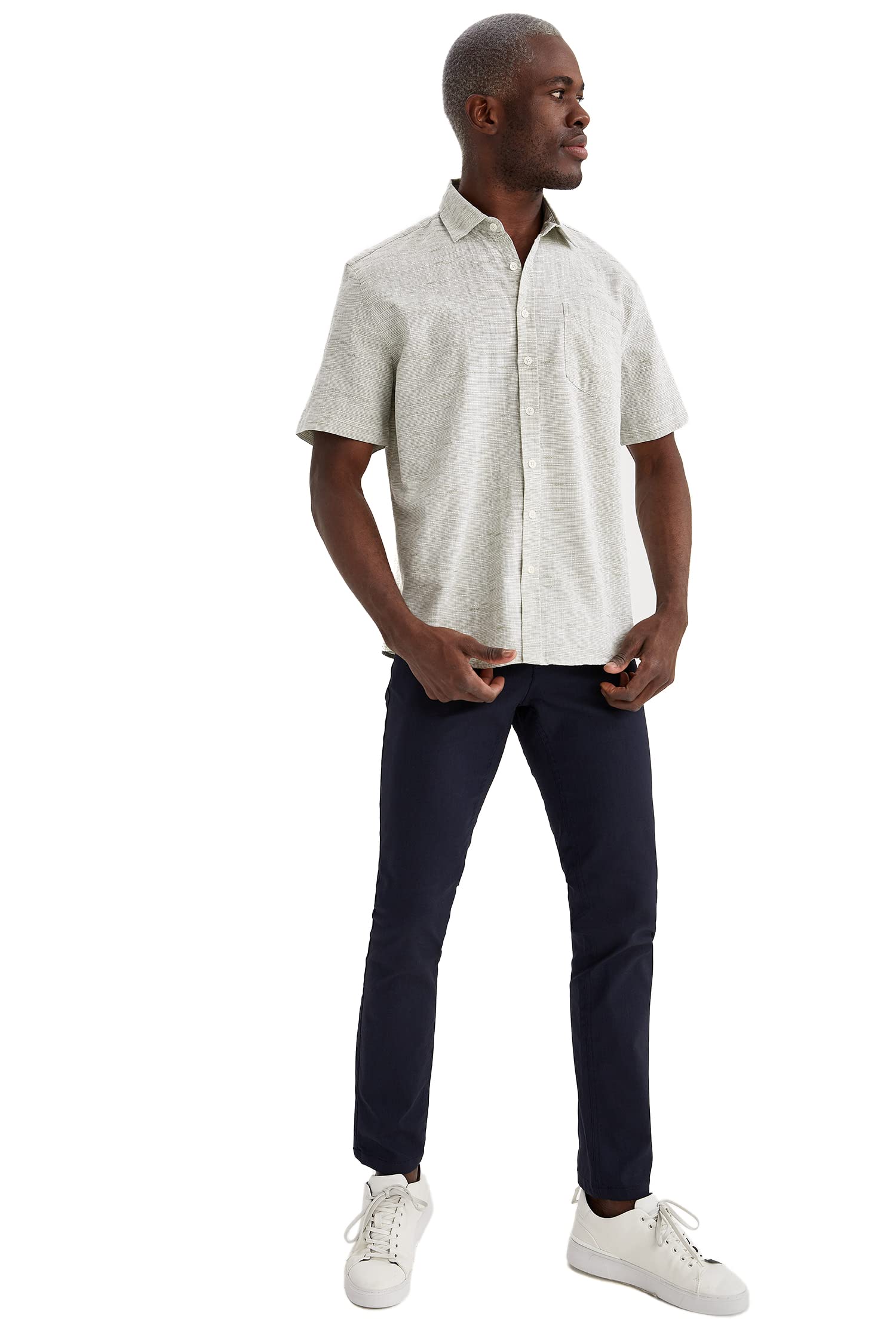 DeFacto mens U3706AZ Shirt - Safqqa Egypt