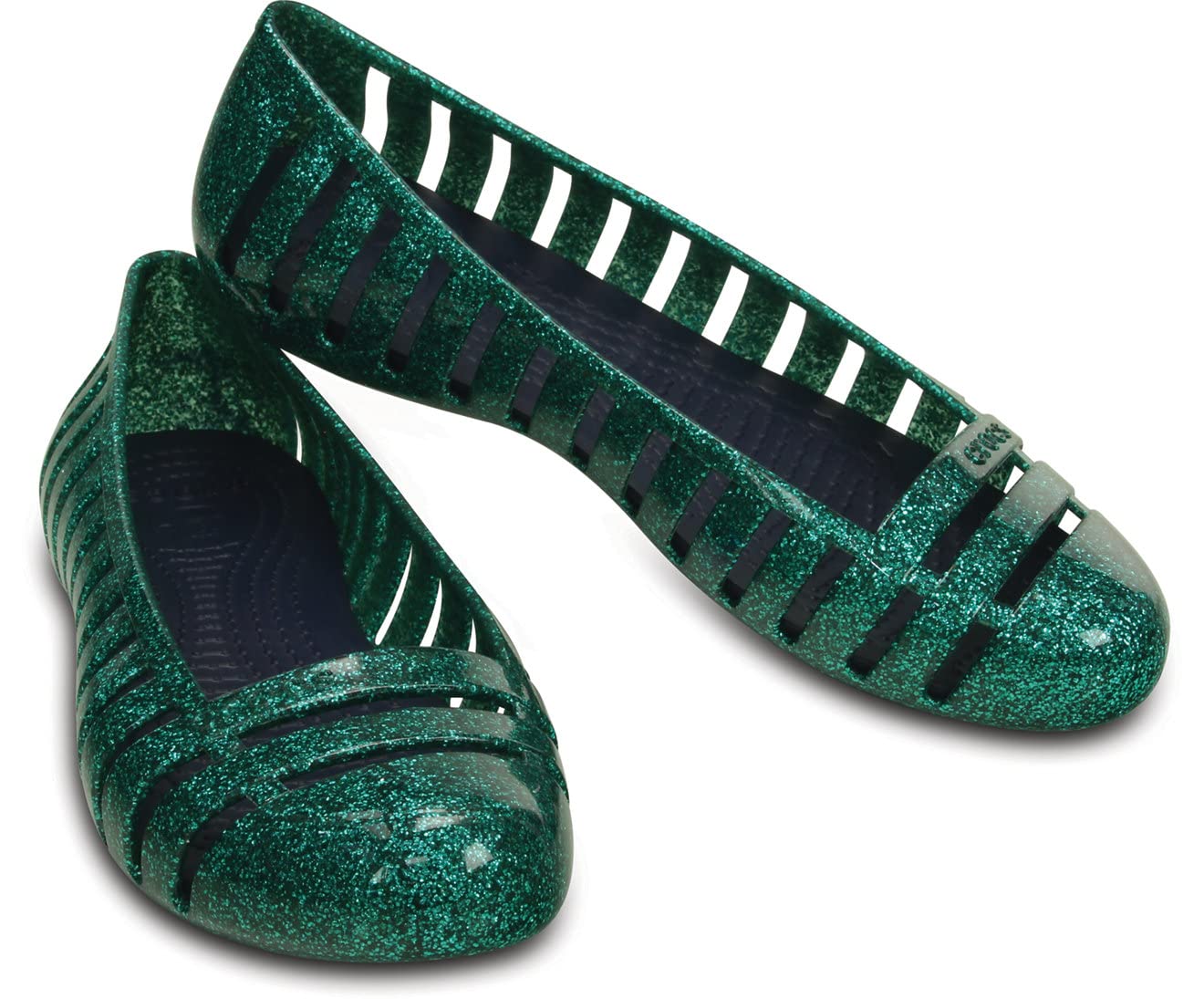 Crocs Girls’ Shiny Flat Shoes – Comfortable and Stylish – Safqqa Egypt