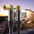 KabelDirekt – 4K TV Aerial Cable, Coaxial Cable, 90° Angled/Straight – 10m – Digital/Analogue – Available in 0.5-20m (Straight Plug/Angled Socket, DVB-C/DVB-T/DVB-S, black)