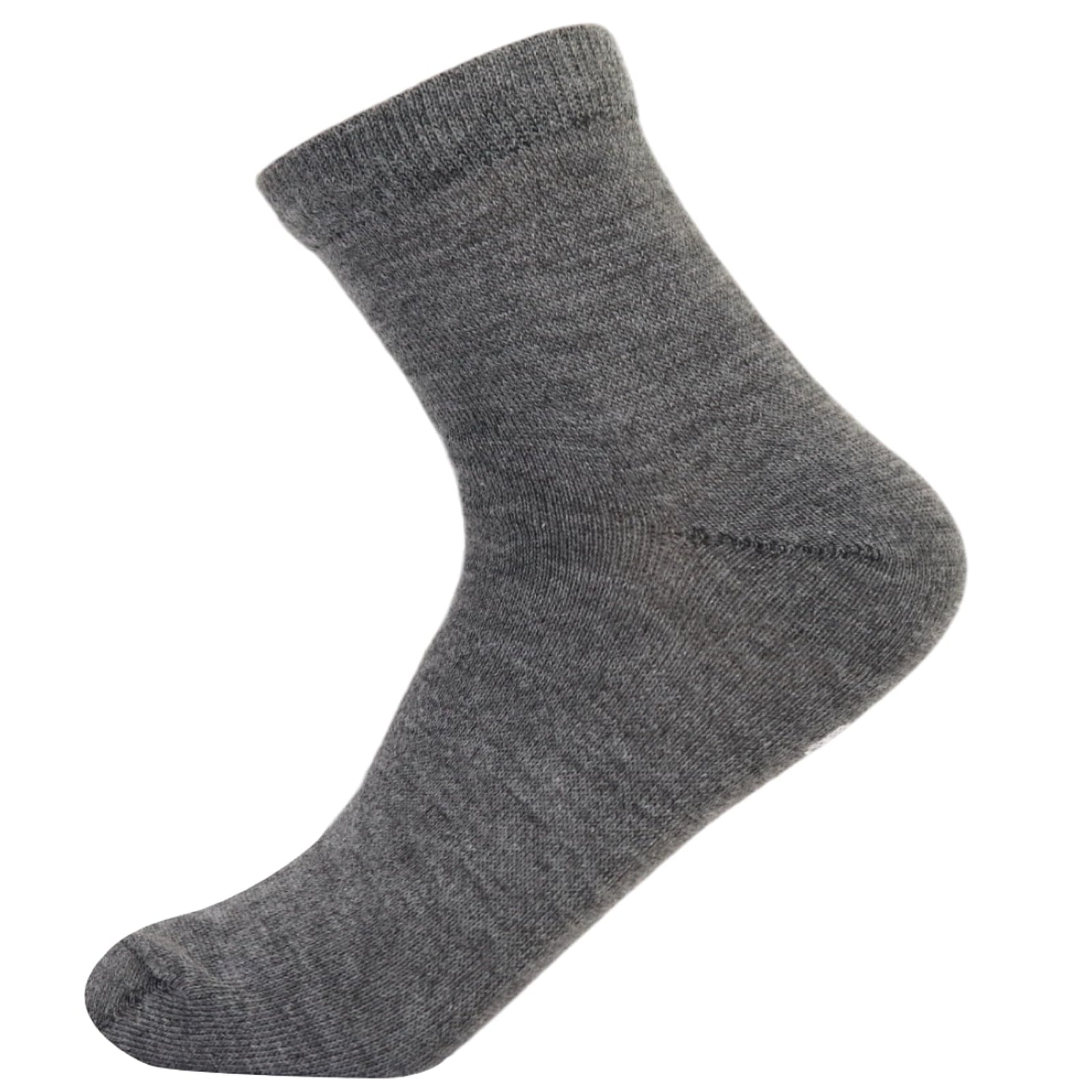 White Flower Plain Socks – 3 Pieces, Comfort & Style