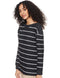 Matalan Women’s Striped Long Sleeve Boat Neck Pullover