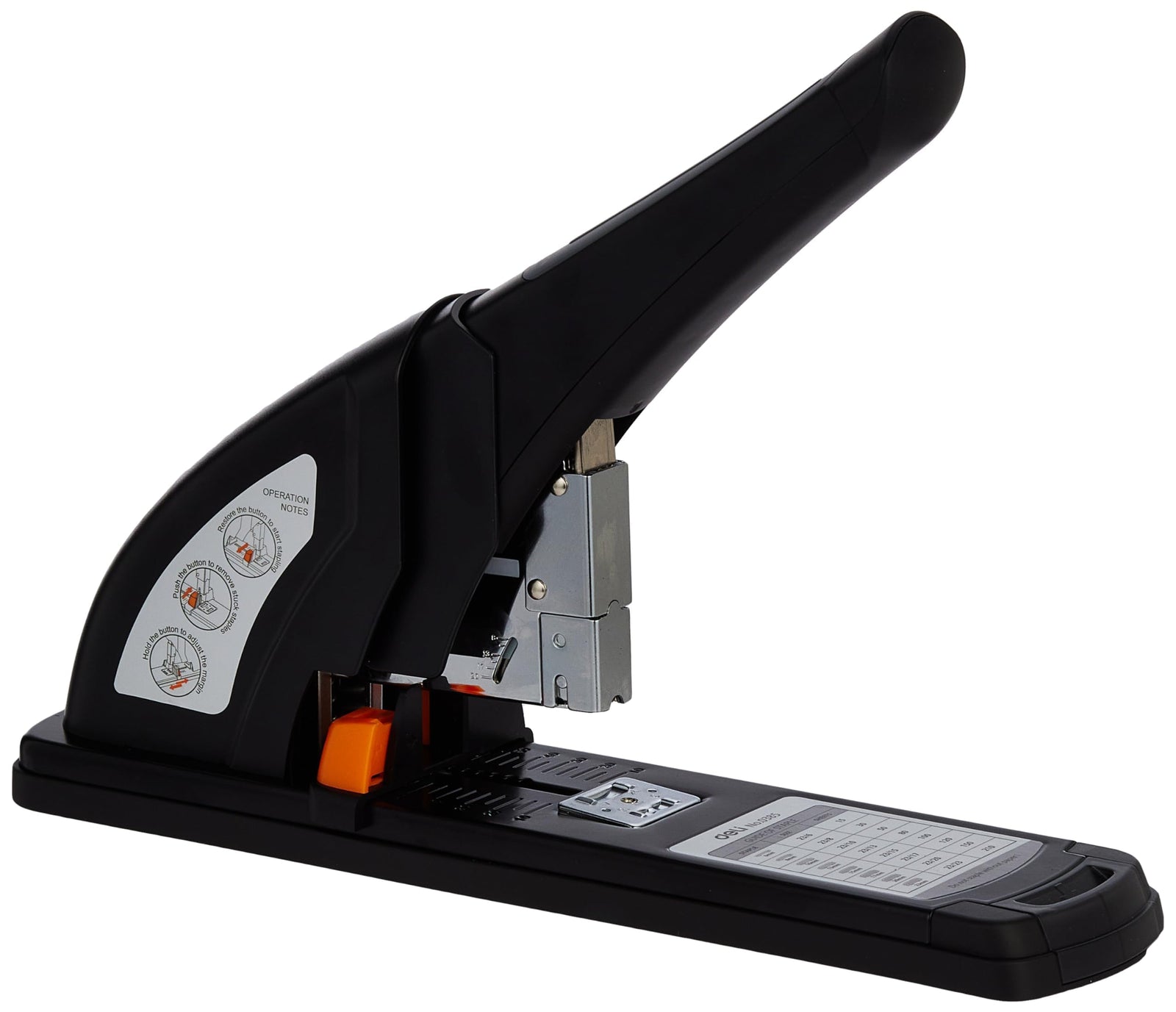 Deli E0385 Heavy-Duty Stapler - 210 Sheets