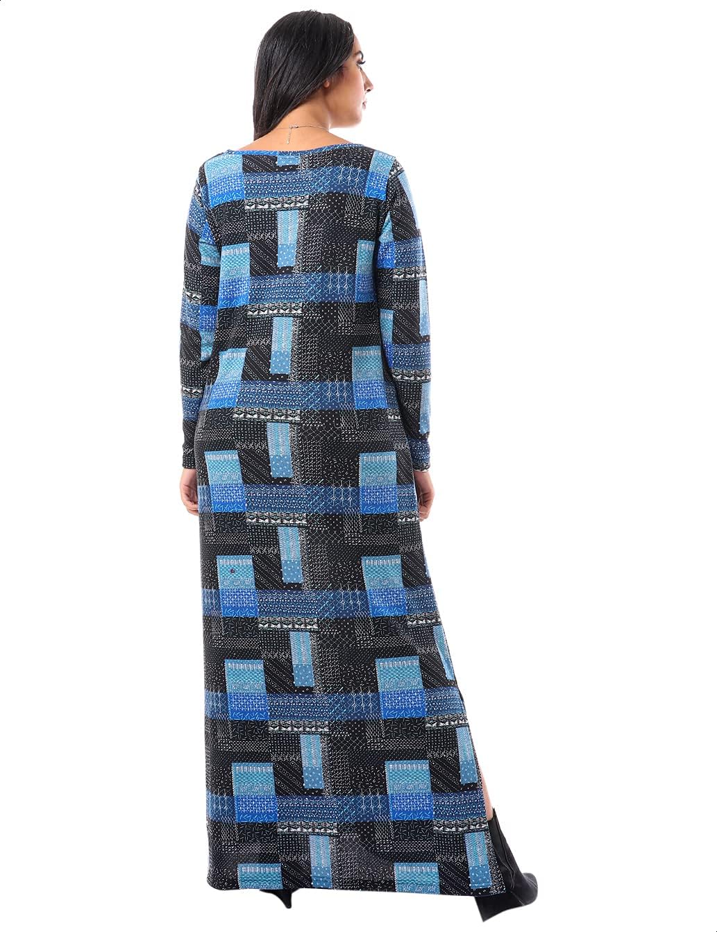 JAMILA Long Sleevs Dress For Women,Simple, versatile design perfect for casual outings or effortless style.