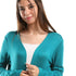 Jamila Women Short Cardigan Sweater with Side Pockets