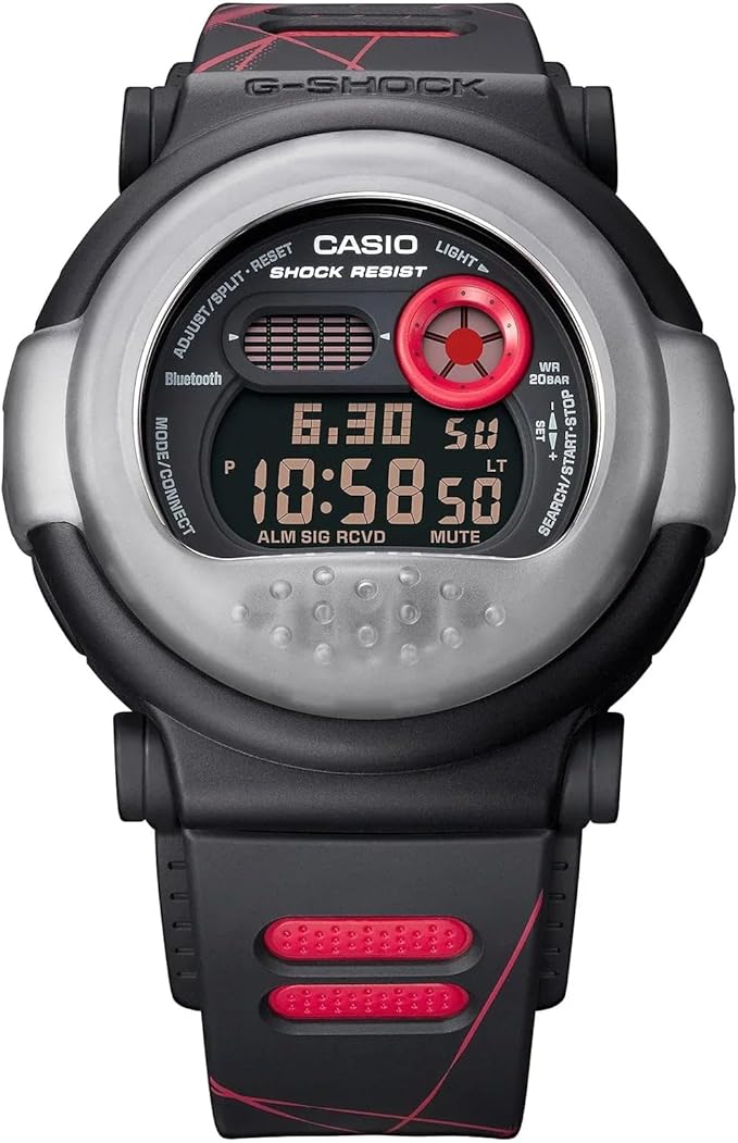 Casio Men Digital Watch Black LCD Display