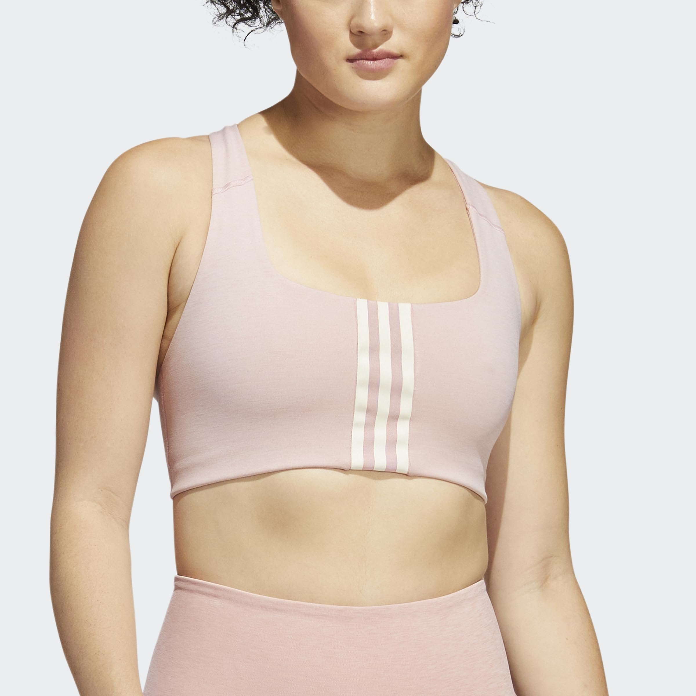 Adidas PWI Training Workout Bra – Medium Support, Wonder Mauve