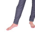 JIL men pant pajama cotton melton lycra grey melange printed, 8 - Safqqa Egypt