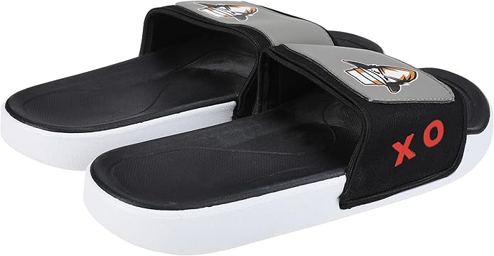 OX Rubber Grey Slides OX1077 For Men, Size 41 EU