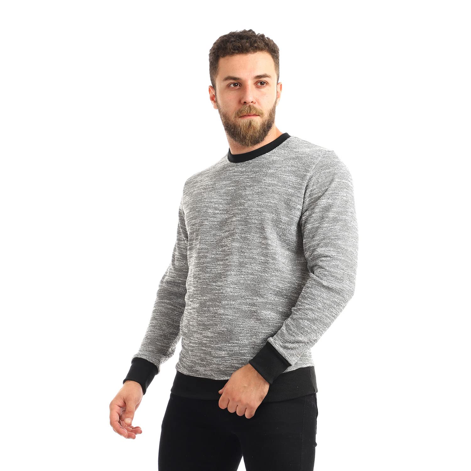 Men’s Crew Neck Long Sleeve Sweatshirt